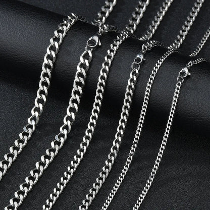 3mm Stainless Cuban Chain