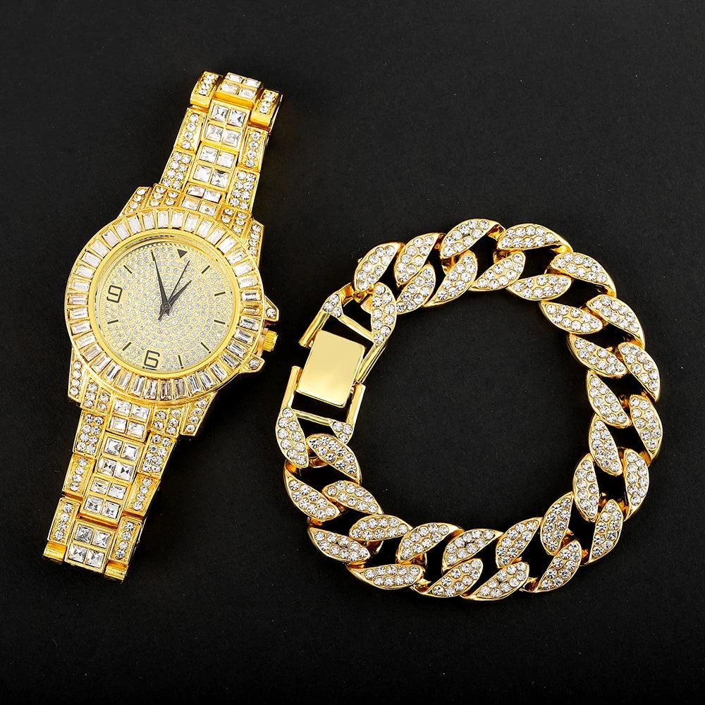 18K Iced Vibe Watch Set
